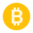 Logo metody płatności Bitcoin