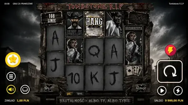 Slot Tombstone RIP od Nolimit City